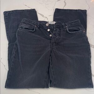 We The Free people snap flare button fly jeans size 25